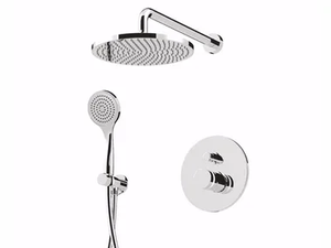 MYRING - FMR0013KB - Single handle shower mixer with diverter with overhead shower _ Rubinetteria Giulini